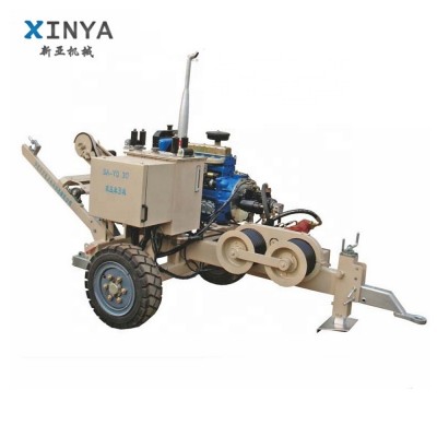 SA-YQ90 hydraulic cable puller machine for stringing transmission line conductors cables