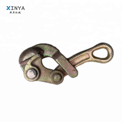 Single Cam wire Rope Grip Come Along Clamp