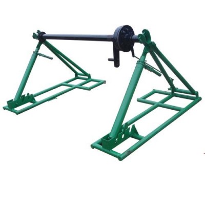 Cable Manufacturing Equipment Integrated Reel Stand Capacity 3ton 5ton 7ton With Disc Tension Brake SIPZ